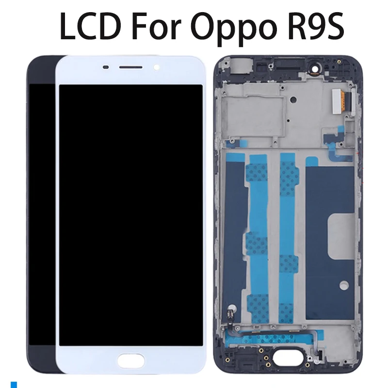 ЖК-дисплей 5 дюйма Super AMOLED для OPPO R9S CPH1607 R9sk с сенсорным экраном и дигитайзером