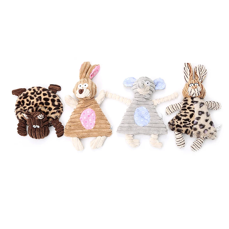 Pet-Dog-Toys Puppy-Toy Dog-Accessories Plush-Ring Small-Dogs Squeaky Animal-Shape 