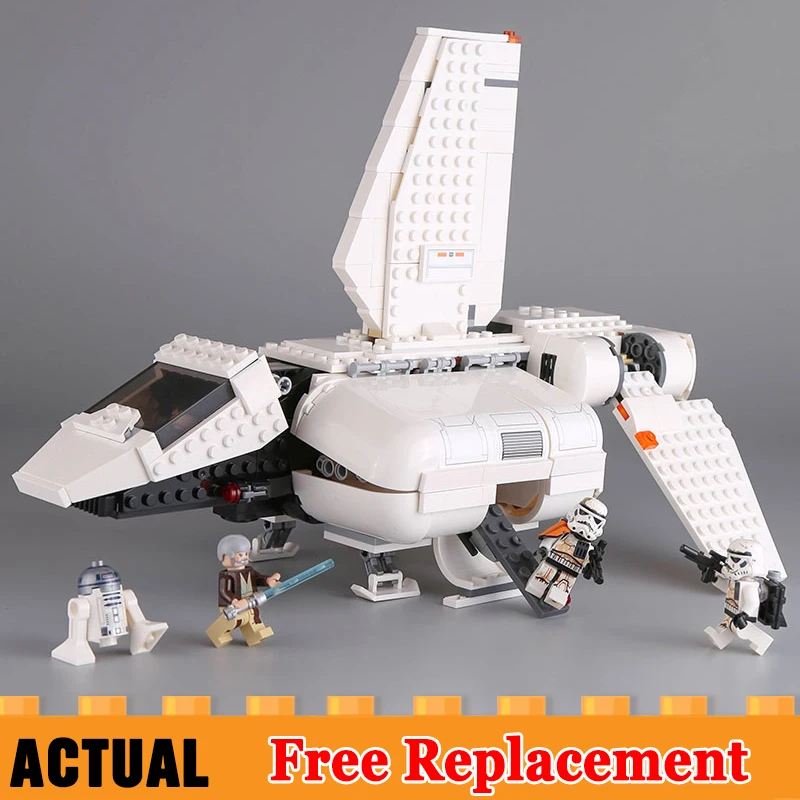 

New Star 05147 Wars The Imperial Landing Craft Compatible Legoed 75221 Building Blocks Bricks Toys Christmas Gifts