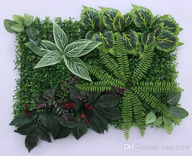 40X60 см искусственные растения цветы украшение стены поддельный ковер с пластиковой травой газонный ковер искусственный свадебный отель фон - Цвет: style 4