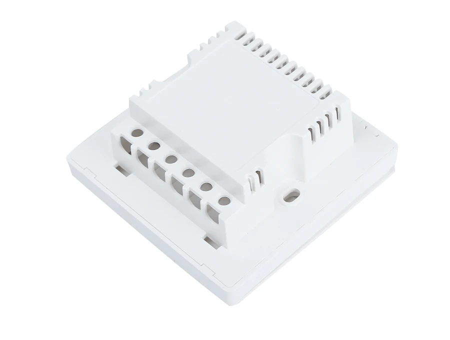 Min Smart Life Tuya WiFi смарт-переключатель для занавесок 3 Банды сенсорный 10 А британская вилка приложение пульт дистанционного управления работает с Amazon Alexa Google Home