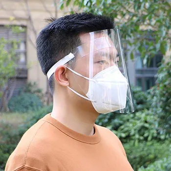 

1 pcs Face Mask Transparent Anti Splash Dust-proof Protect Full Face Cover Mask Visor Shield Epidemic Protective Children,Adult
