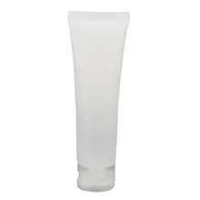 Garrafa cosmética do creme do curso dos recipientes da loção dos tubos vazios garrafa 100ml do creme da mão do recipiente de limpeza facial