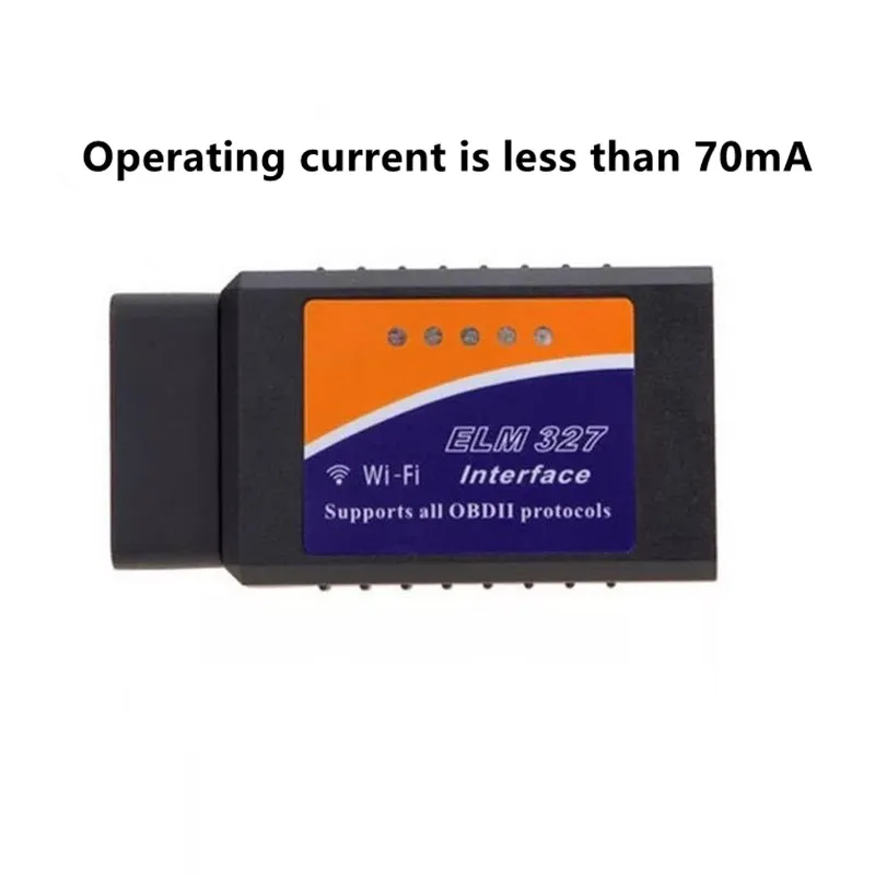 ELM327 wifi V1.5 PIC18F25K80 чип obd 2 Автомобильный диагностический инструмент автоматический детектор неисправностей ELM 327 obd2 сканер Автоматический запуск
