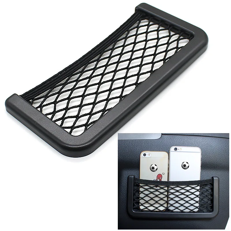 For Skoda Octavia A5 2004-2012 Car Seat Side Back Storage Net Bag Phone Holder Pocket Organizer Stowing Tidying Trunk | Автомобили и