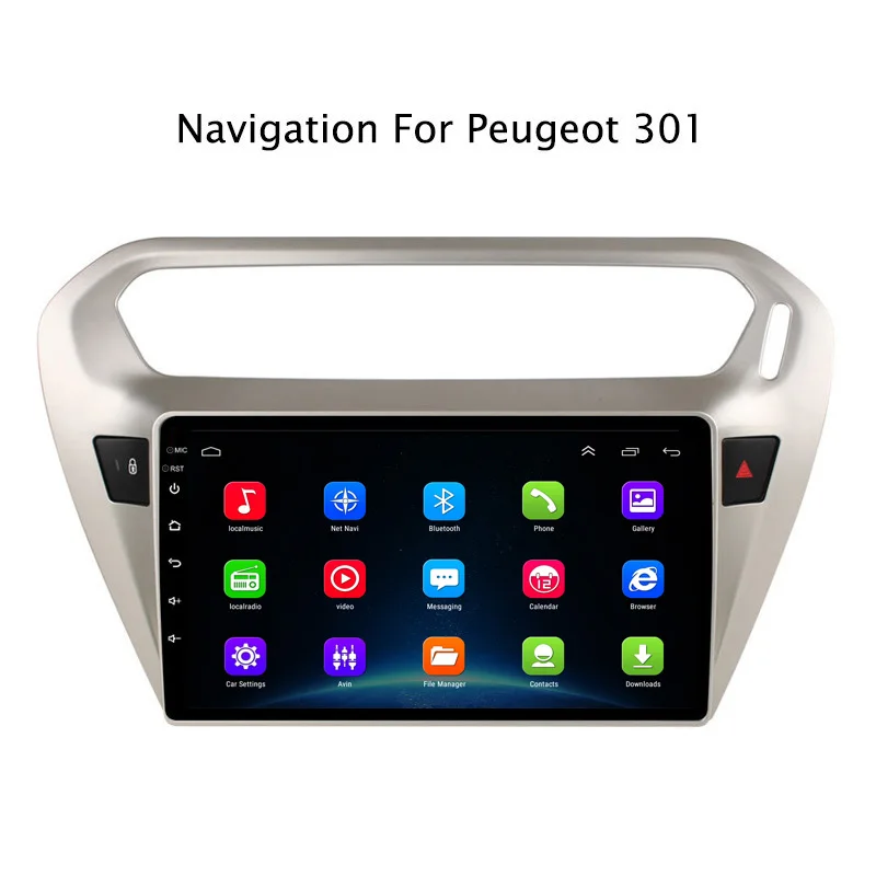 Perfect 9Inch Android 8.1 Car DVD GPS Navigation Player For Peugeot 301/Citroen Elysee 4G LTE with SIM Card Slot 2DIN Car Radio Stereo 2 Perfect 9Inch Android 8.1 Car DVD GPS Navigation Player For Peugeot 301/Citroen Elysee 4G LTE with SIM Card Slot 2DIN Car Radio Stereo 2