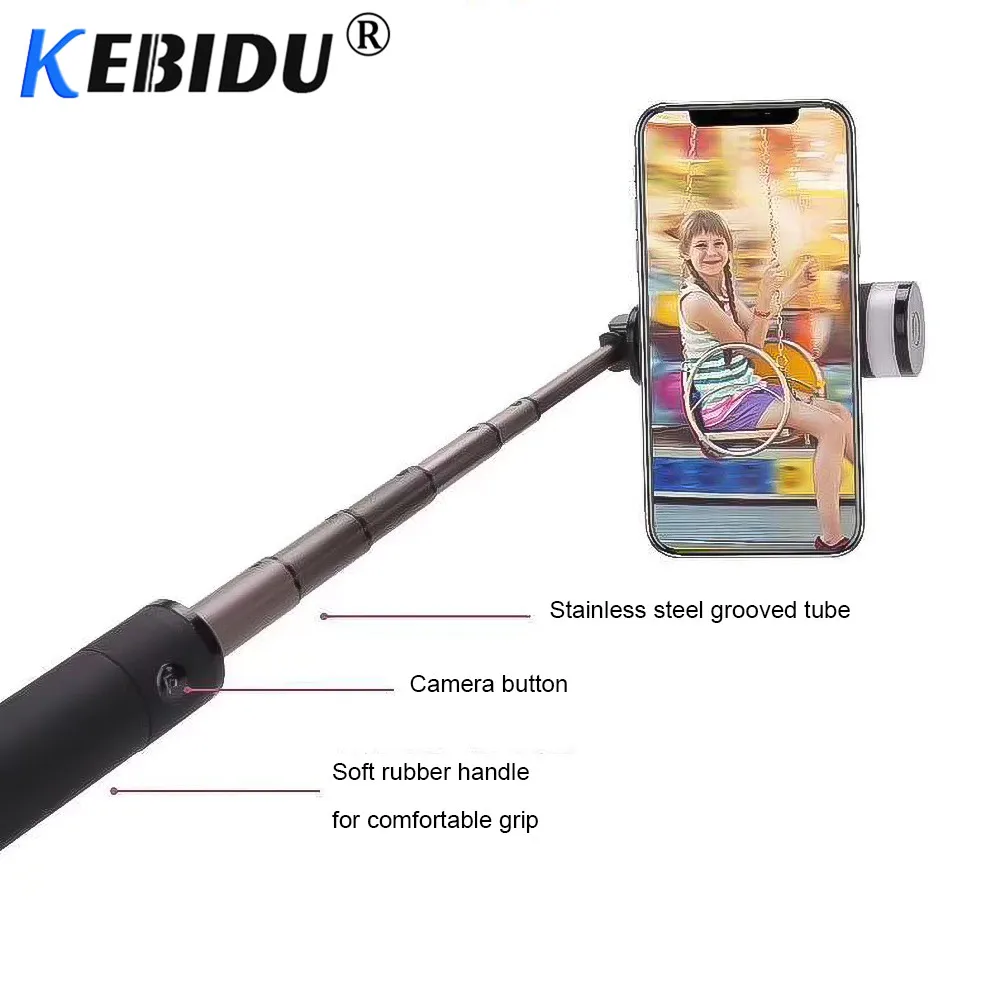 Kebidu G18 Bluetooth селфи палка со штативом красота прожектор лампа поддержка мобильного телефона дистанционное управление для iphone Xiaomi huawei