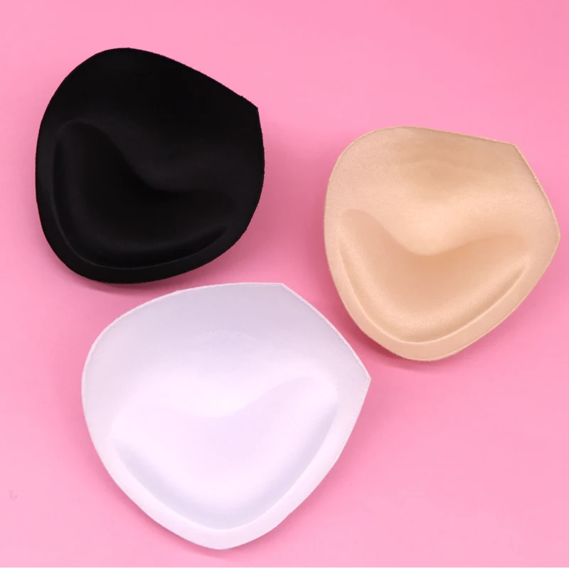 6pcs 3pair Sexy Women's Bra Pads Insert Removable Padding Brassiere Breast Enhancer sopnge Push Up Cups for Swimsuits Bikini bra pads inserts