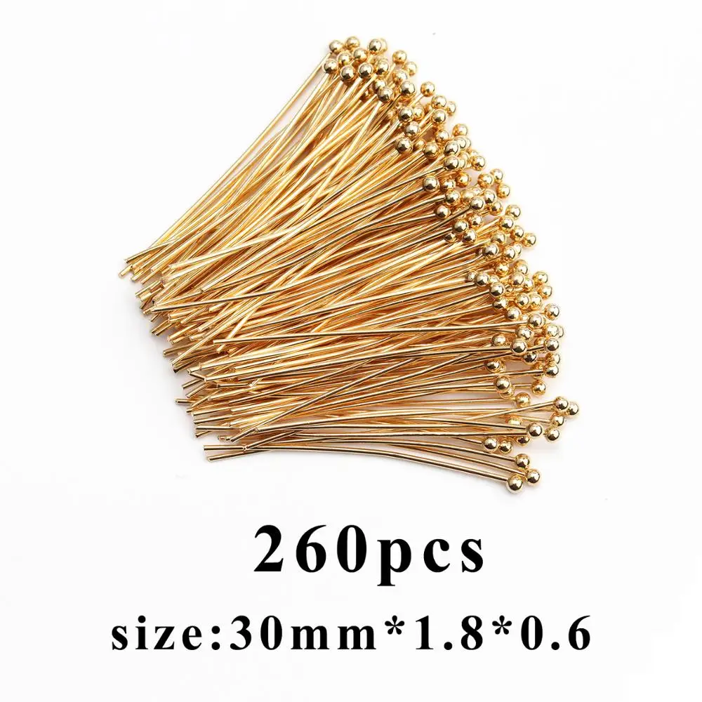 Assoonas M510, золотая игла, ювелирные аксессуары, 18k позолоченные, без никеля, ручная работа, изготовление ювелирных изделий, diy медный металл, 25 г/лот