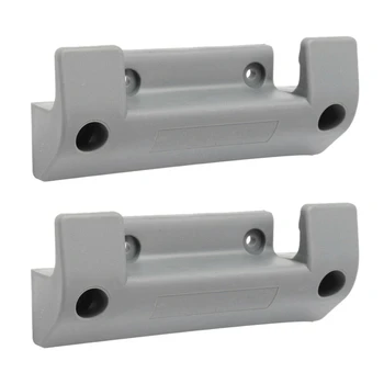 

2Pcs Garden Hose Reel Holder PVC Wall Mounted Garden Hose Hanger Pipe Holder with 8Pcs Expansion Screws