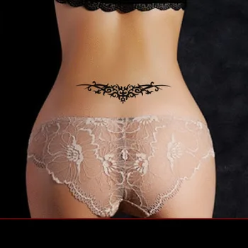 

Totem Tattoo Sticker Waterproof Woman's Permanent Cover of Wound Gift Simulated Back, Waist and Thigh Sexy Tattoo Sticker