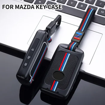 Nuovo portachiavi in lega di zinco per Auto Car Styling per Mazda 3 Alexa CX4 CX5 CX8 2019 2020 supporto per Auto Shell portachiavi con copertura remota