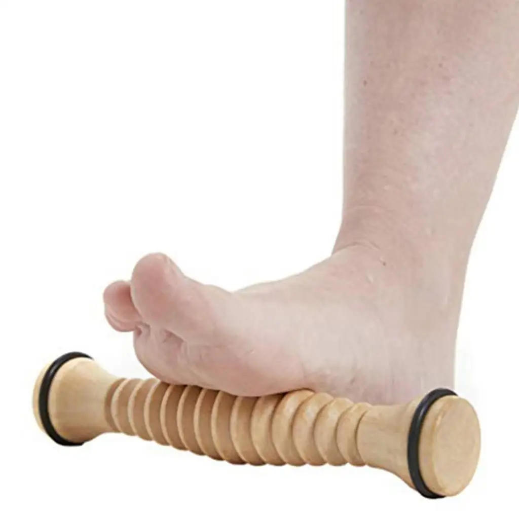 Wooden Foot Roller Deep Tissue Massage Tool for Tired Feet Relieve Stress Wooden Foot Roller Deep Tissue Massage Tool for Tired Feet Relieve Stress