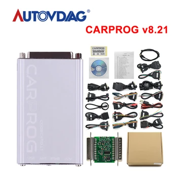

OBD2 CARPROG V10.93 Carprog V10.0.5 V8.21 Car Prog ECU Chip Tunning Car Repair Tool Carprog 10.93(With All 21 Items Adapters