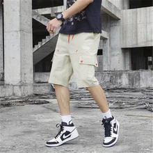 Модные новые мужские Шорты повседневные мужские шорты Летняя короткая уличная одежда Homme спортивные штаны рабочая одежда плюс размер 5XL