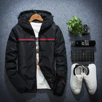 

2019 Fashion Mens Coat Clothes Men Casual Warm Hooded Winter Zipper Coat Outwear Jacket
