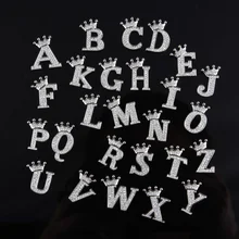 Free Shipping High Quality Metal Croc Shoe Charms Crown Letter Bling Clog Shoes Decorations Butterfly Rhinestone Accessories