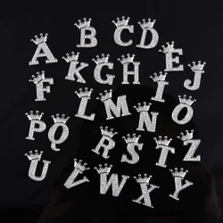 Free Shipping High Quality Metal Croc Shoe Charms Crown Letter Bling Clog Shoes Decorations Butterfly Rhinestone Accessories