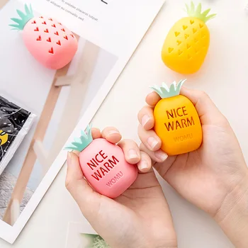 

Cute Safe Self-heating Stove Hand Warmer Egg Carrot Pineapple Shape Warm Paste Hand Egg Replacement Core