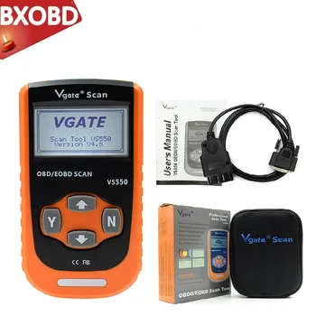 

Free Ship Vgate VS550 CAN OBD EOBD Scanner Diagnostic Scaner Car Auto Diagnosis Cars Diagnostico OBD2 Escaner Automotriz VS 550