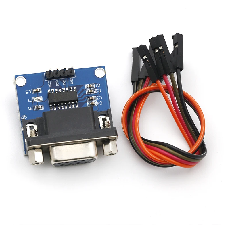 MAX3232 RS232 в TTL модуль конвертера последовательного порта DB9 разъем MAX232 для Arduino|board