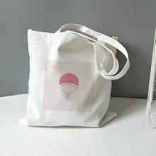 Наруто хозяйственная сумка, сумка-тоут, сумка на каждый день, холст, сумка, текст, сделай сам, пользовательский принт, логотип, эко многоразовая утилизация