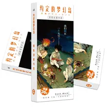 36 шт./компл. обещанного нетляндии "," Аниме Бумага Закладка для книги канцелярские принадлежности закладки книжные держатели карты сообщения подарочные канцелярские товары