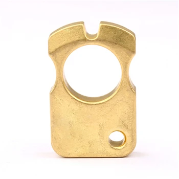 

For SFK Single Finger Ring TC4 Outdoor Buckle Survival 10mm EDC Finger Set Knuckles Copper Alloy Material 24mm Diameter