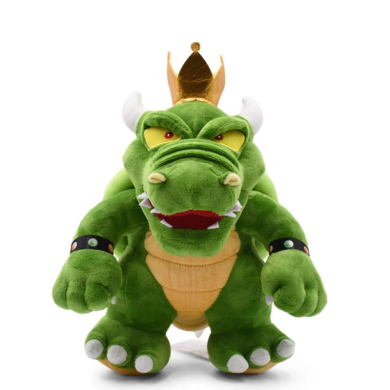 30 см Большой размер аниме Kuba Bowser King Koopa мягкая плюшевая игрушка аниме мультфильм Peluche куклы Рождественский подарок детские игрушки для детей