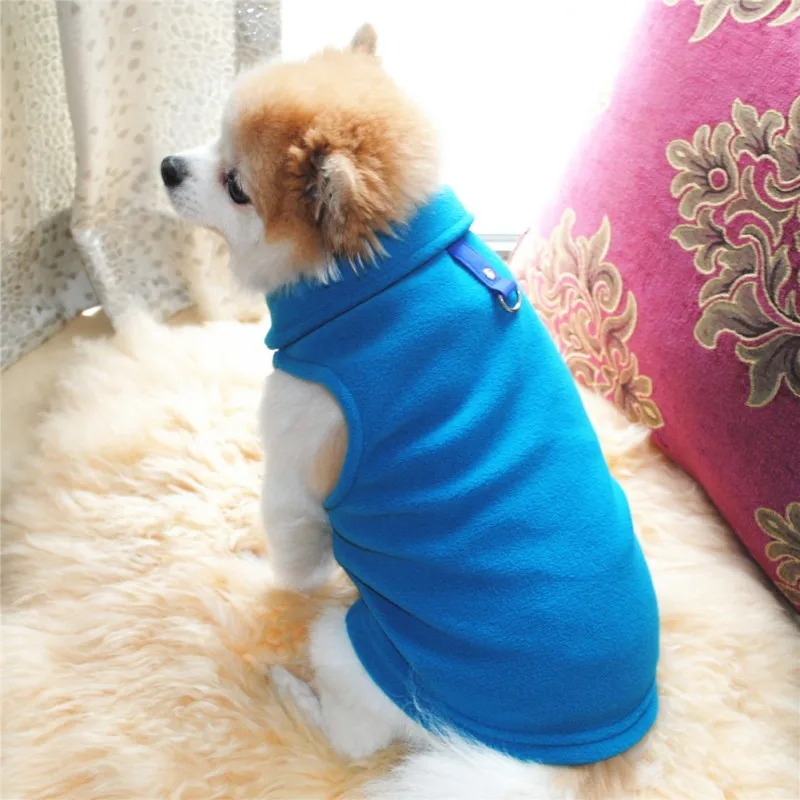 Зимний флисовый жилет для домашних животных Одежда для собак теплые куртки костюм вельветовый жилет маленький собачий жилет пальто одежда пальто товары для домашних животных