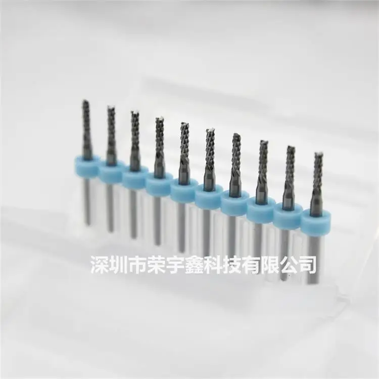 Импорт Вольфрамовая сталь Материал 3.175mm4mm6 нож для кукурузы PCB нож Гуань Гун Annulus кислородная плата, монтажная плата из углеродного волокна резьба кН