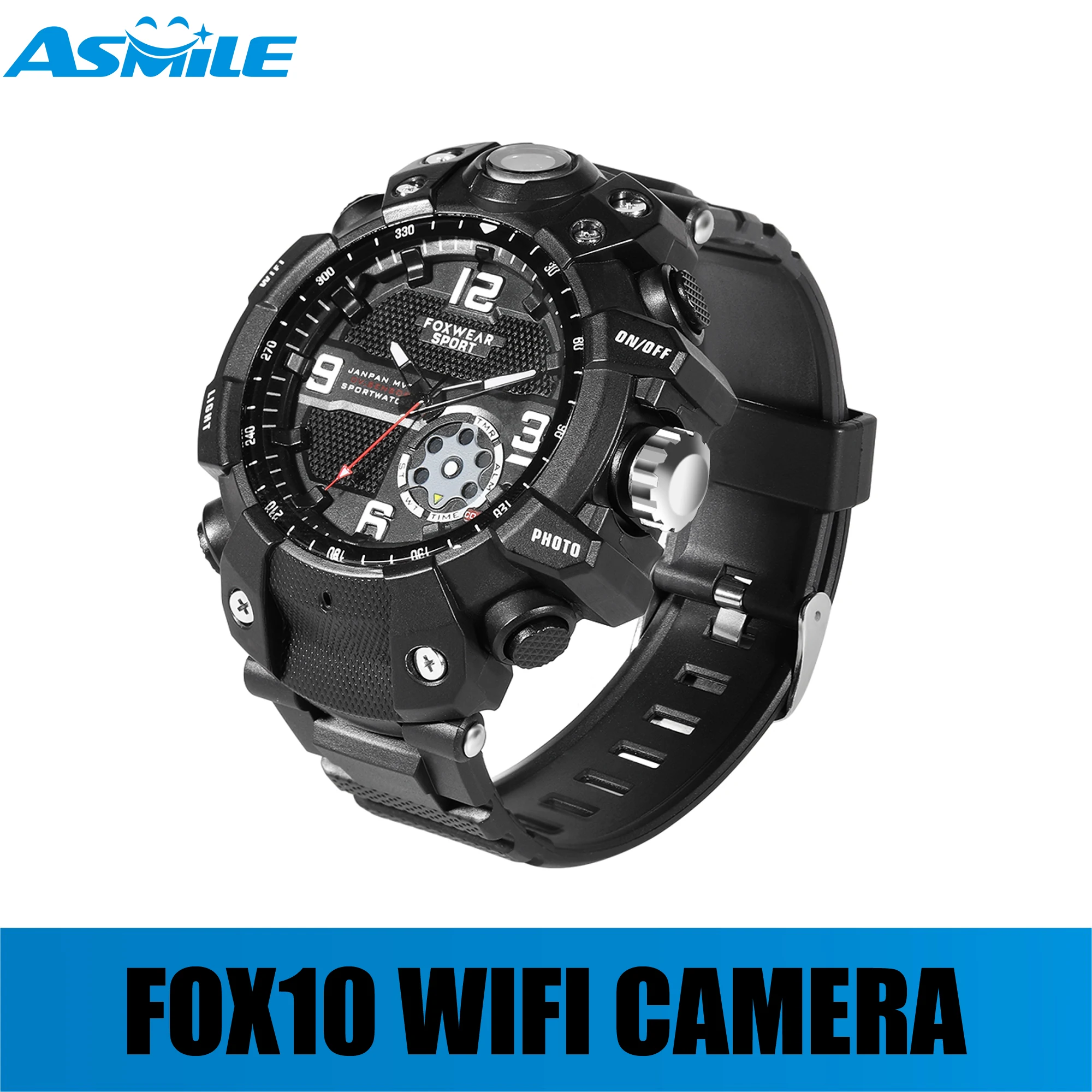 

NEW Fox10 Smart Watch 2k Picture App Wireless Transmission Hd Vibrating Short Video Sports Camera Watch