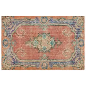 

Handmade Natural Vintage Turkish Area Rug 173x268 Cm-5'8''X8'10''