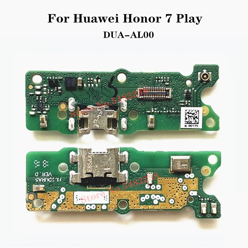 Original Usb Charging Port Dock Mic Flex Cable For Huawei Honor 7 Play  Dua-al00 Quick Charge Charger Plug + Microphone Board - Mobile Phone Flex  Cables - AliExpress