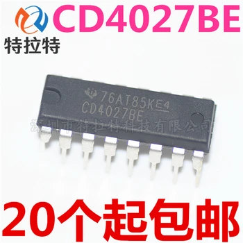 

10pcs/lot CD4027 CD4027BE CD4027BD DIP-16 JK -slave flip-flop new original