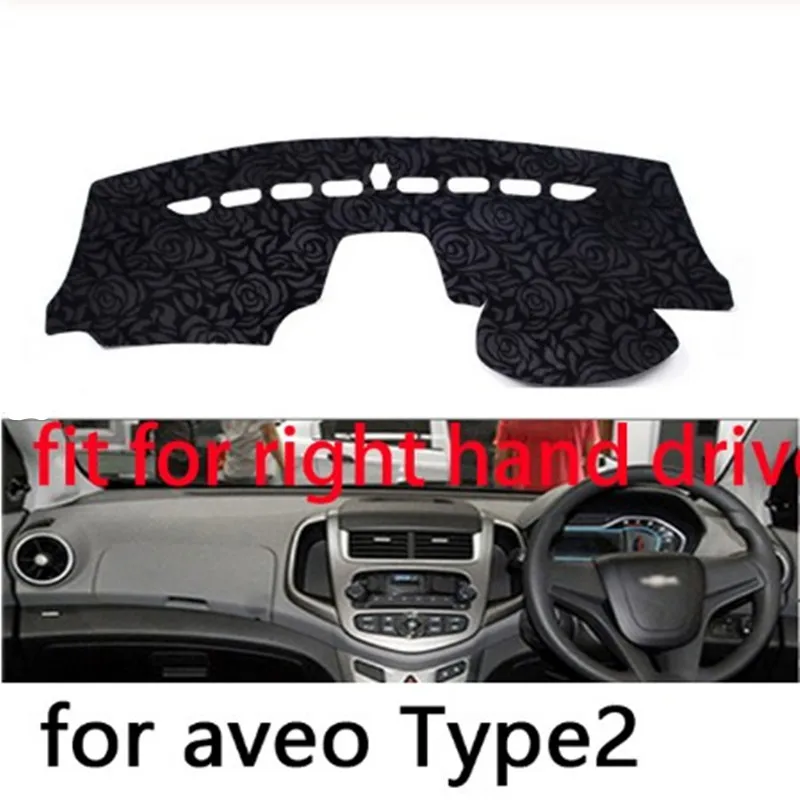 Нескользящий коврик для приборной панели с рисунком розы Накладка накладка на