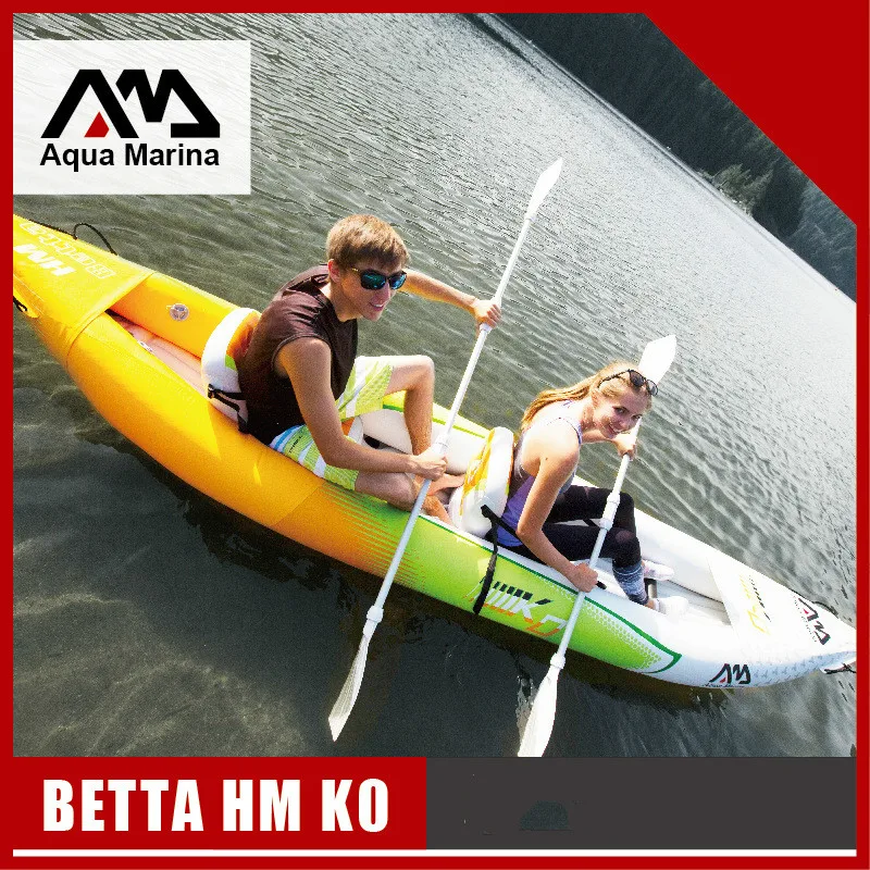 

Aqua Marina Betta HM Inflatable Kayak Boat Set Sports Kayak Canoeing With Aluminum Oars