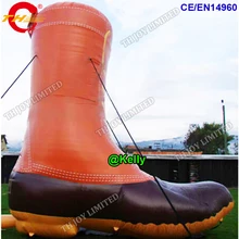 Гигантская надувная обувь модель для продажи, коммерческая надувная обувь воздушный шар для наружной рекламы