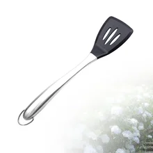 Utensílio de cozinha resistente ao calor com punho de aço inoxidável (rou