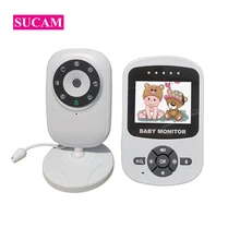 2,4 дюймовый дисплей детский спальный монитор няня контроль температуры двухстороннее аудио воспроизведение музыки Безопасность беспроводной ИК-камера монитор