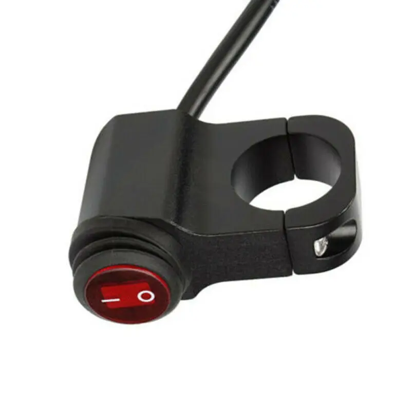 

Motorcycle Handlebar Headlight Fog Spot Light On Off Switch DC12V Replacement