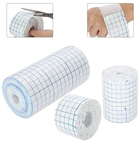 Non-Woven Breathable Tape Skin Healing Protective Soft Fabric Cloth Adhesive Antibacterial Wound Dressing Fixation Bandage