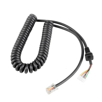 

Replacement Microphones Mic Cable Cord Wire for Yaesu MH-48A6J FT-7800 FT-8800 FT-8900 FT-7100M FT-2800M FT-8900R
