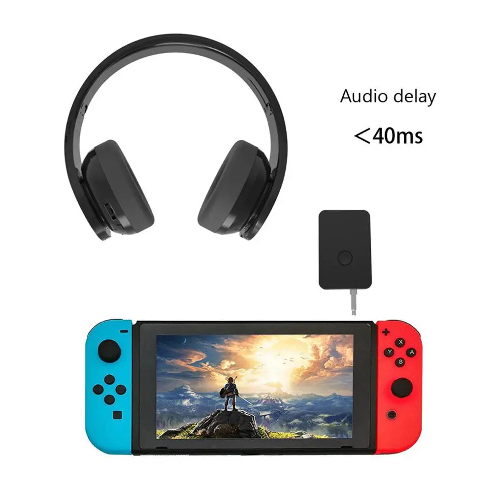 Хоббилана Многофункциональные Беспроводные Bluetooth наушники для nintendo Switch с bluetooth-передатчиком 3,5 мм Интерфейс гарнитуры