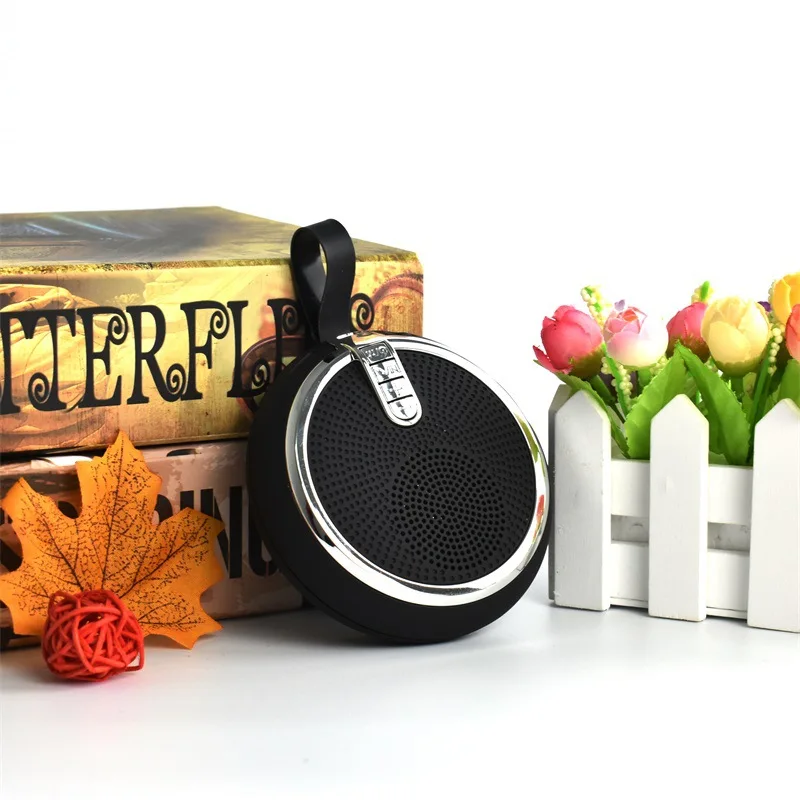 

Portable Mini Bluetooth Speaker Wireless Card TF Memory Card Subwoofer Speaker Sound System Stereo Music Around