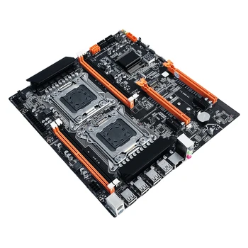 

X79 Motherboard LGA2011 Support Dual CPU DDR3 Supports 4X32G M.2 NVME for LGA 2011 Xeon Series
