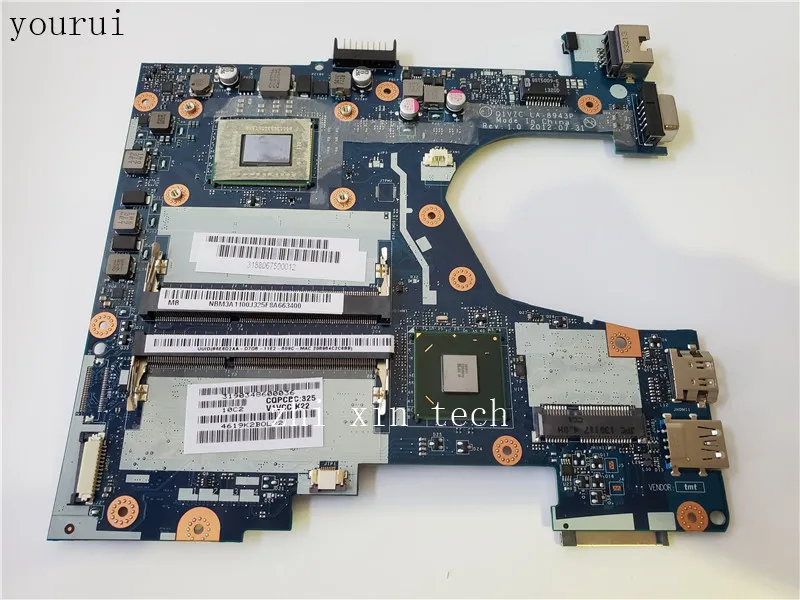 Yourui NBM3A1100J NB. M3A11.00J Q1VZC LA-8943P материнская плата для acer aspire V5-131 V5-171 ноутбука с i3-2377u