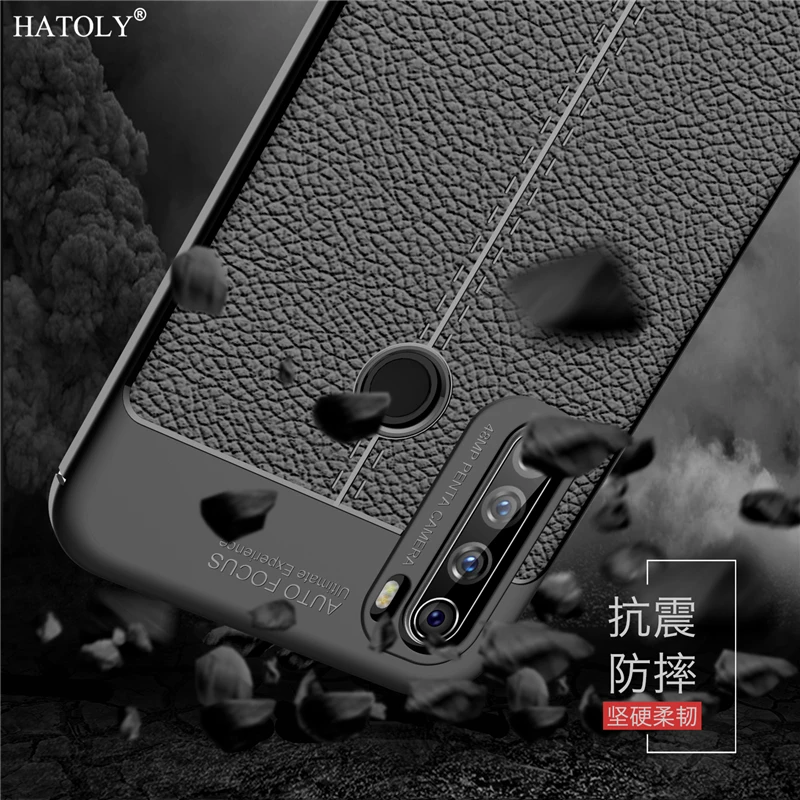 Чехол для Xiaomi Redmi Note 8 T, роскошный кожаный мягкий силиконовый чехол для задней панели Redmi Note 8 T, чехол-бампер для телефона Redmi Note 8 T