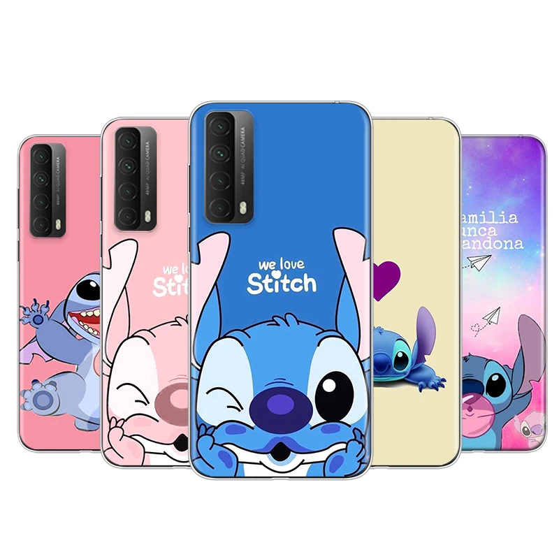 Прозрачный чехол для телефона Lilo Stitch для Huawei Y9S, Y6S, Y8S, Y9A, Y7A, Y8P, Y7P, Y5P, Y6P, Y7, Y6, Y5 Pro Prime 2020 2019
