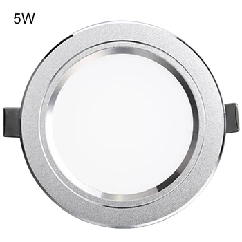 

5-24w Dimmable Led Slim Panel Downlight Recessed Ceiling Light Wide Vpltage Multifunction Lamp Monden New Dropshipping O31